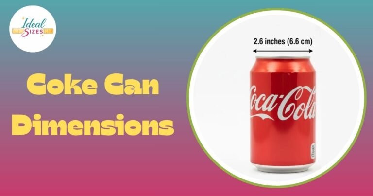 Coke Can Dimensions