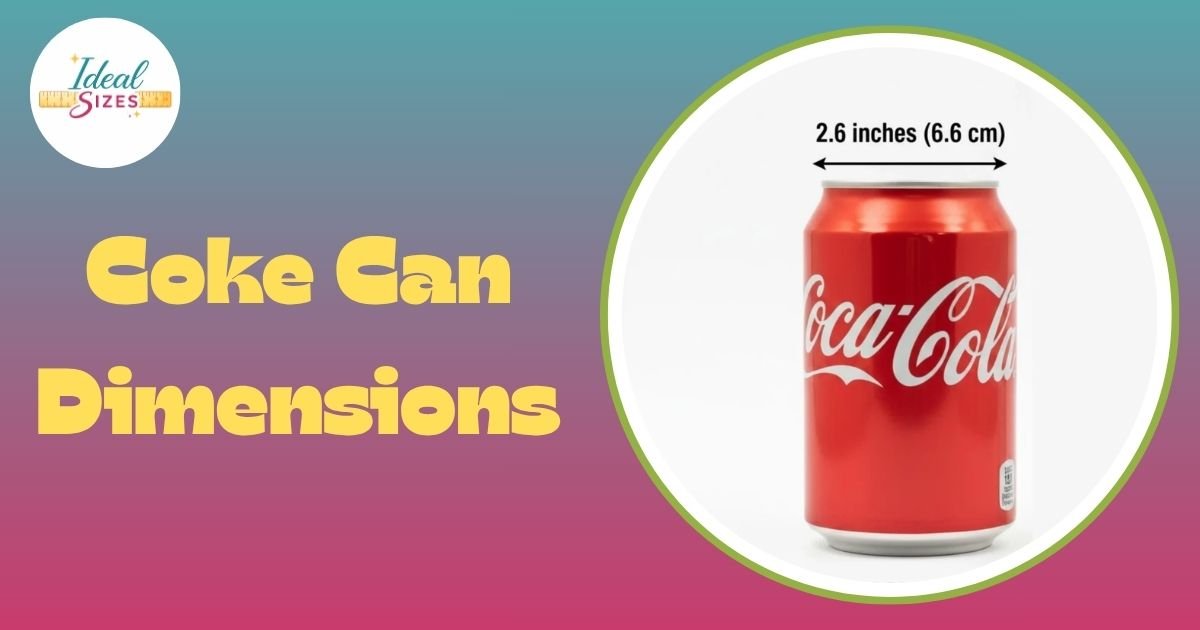 Coke Can Dimensions
