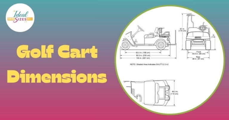 Golf Cart Dimensions