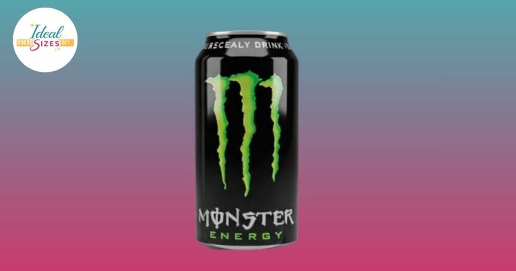 Monster Energy Drink dimensions