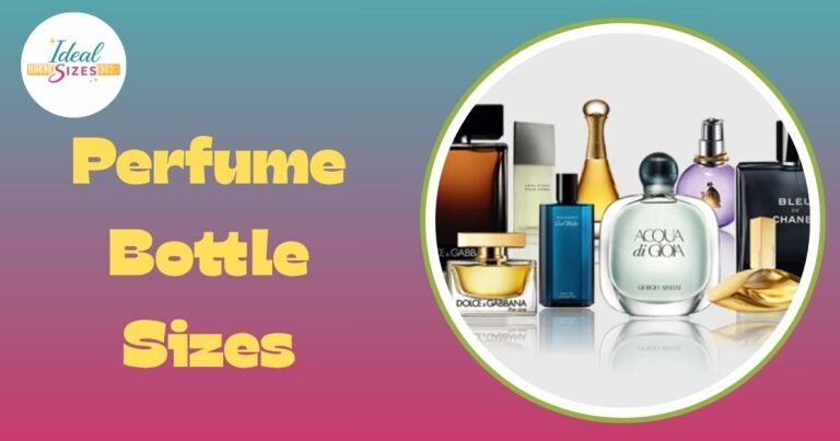 Perfume Bottle Size