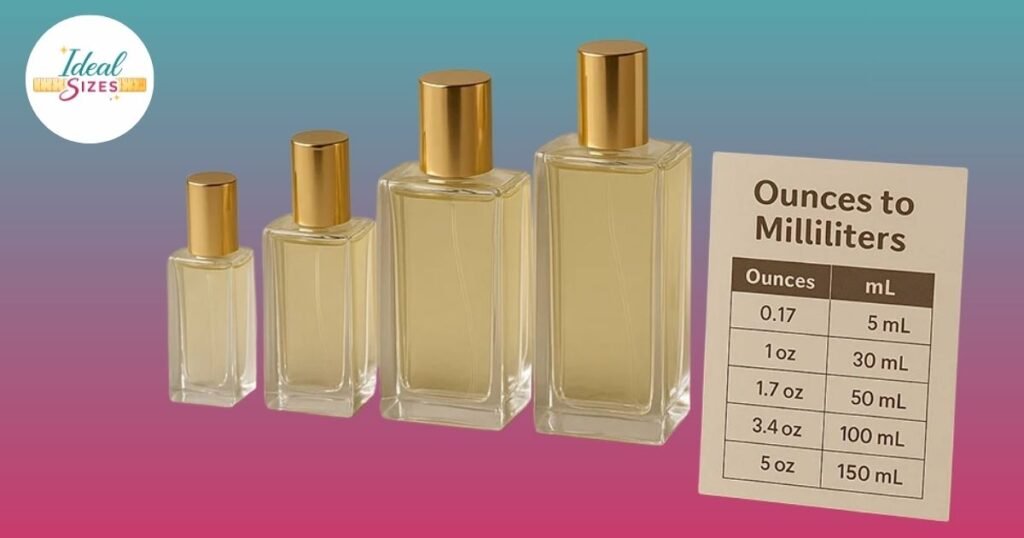 Standard Perfume Sizes
