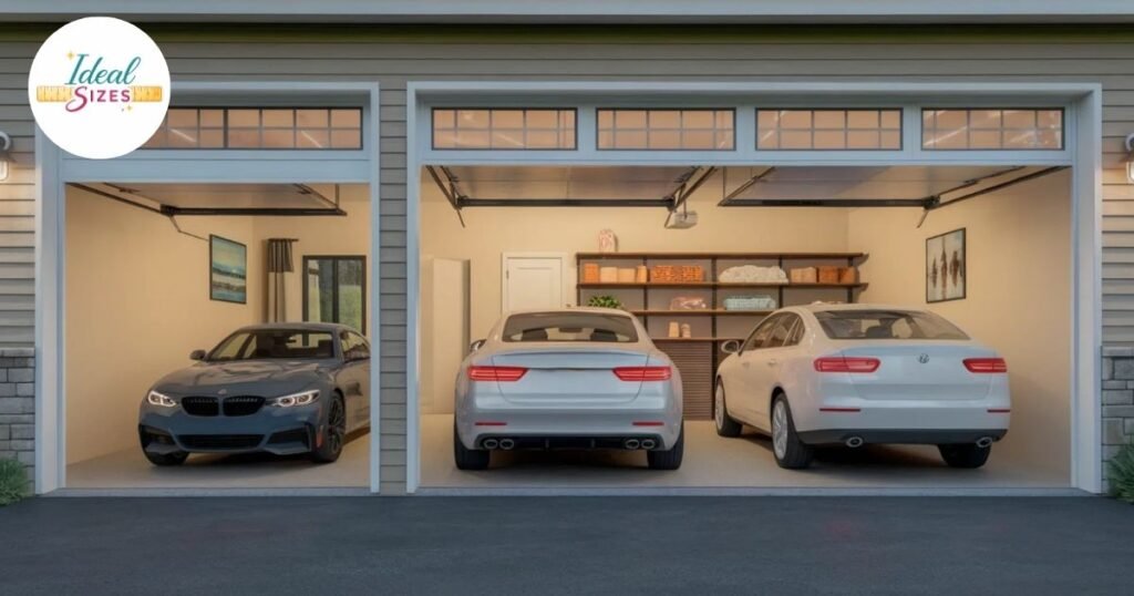 3 Car Garage Size