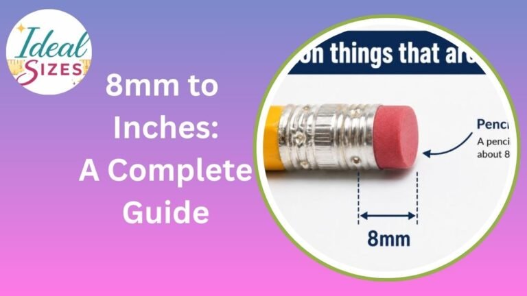 8mm to Inches