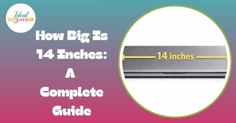 How Big Is 14 Inches