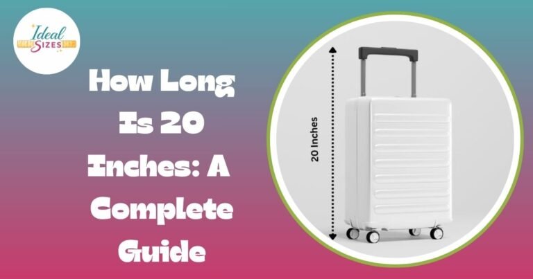 How Long Is 20 Inches