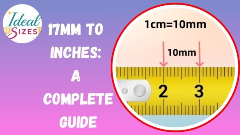 17mm to Inches