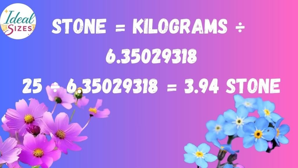 25 kg in Stone