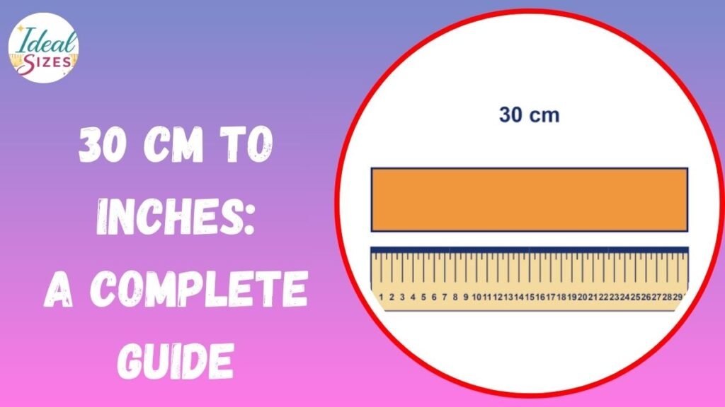 30 cm to Inches