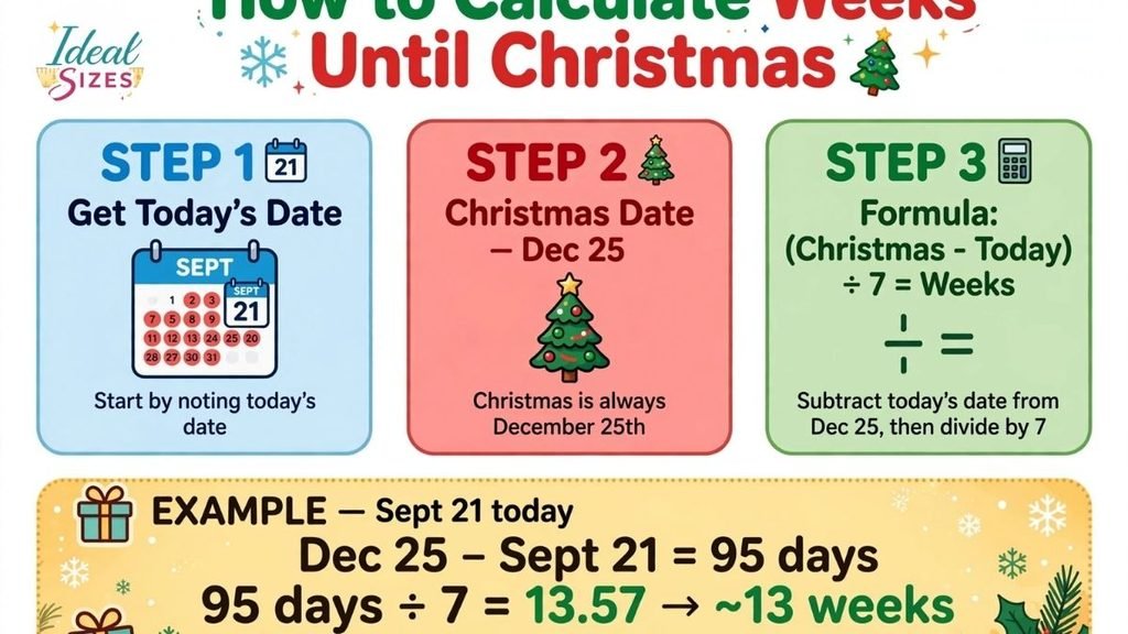 How to Calculate the Weeks Until Christmas